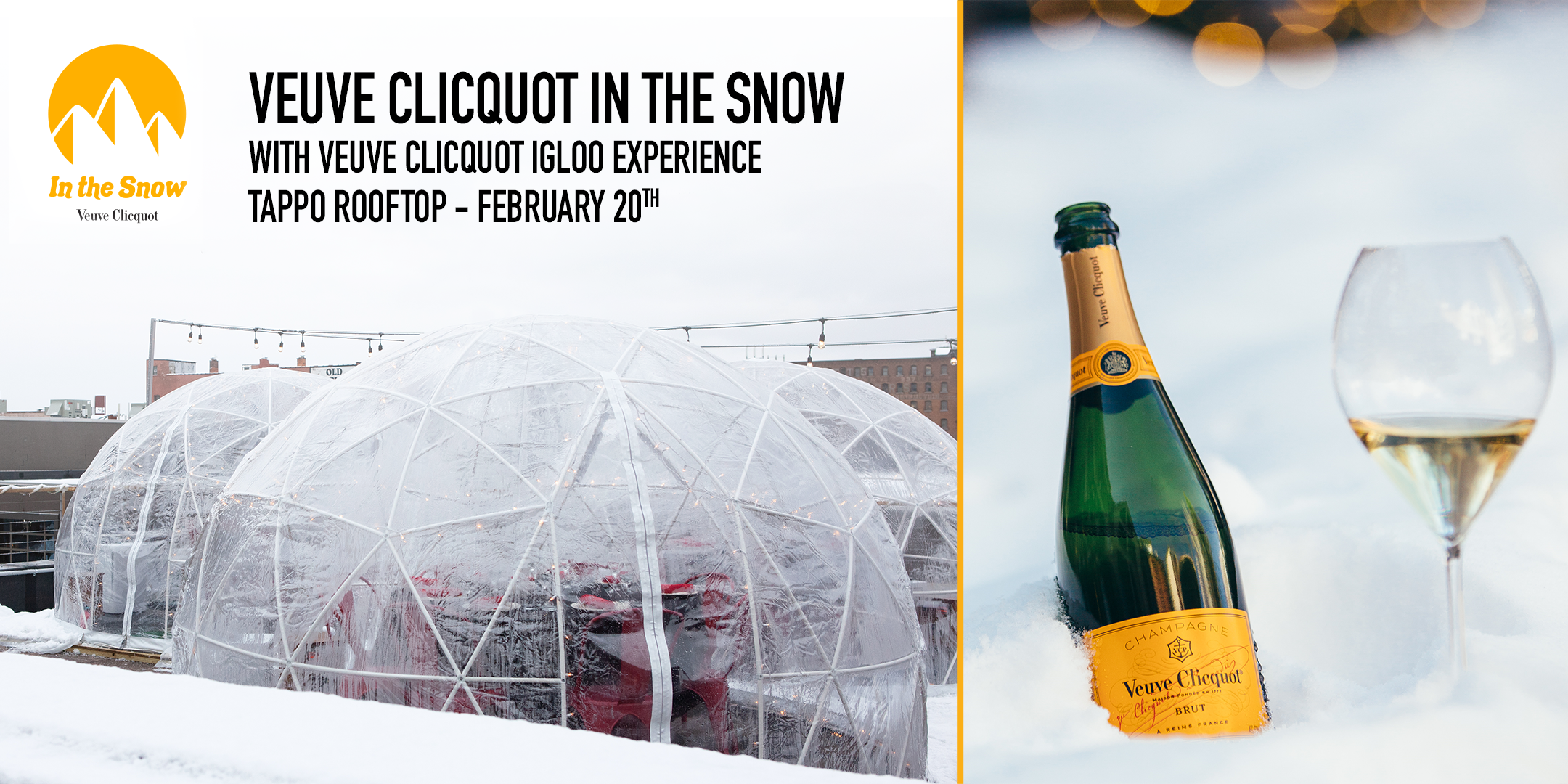 Sunday Day Club: Summer Snow with Veuve Clicquot