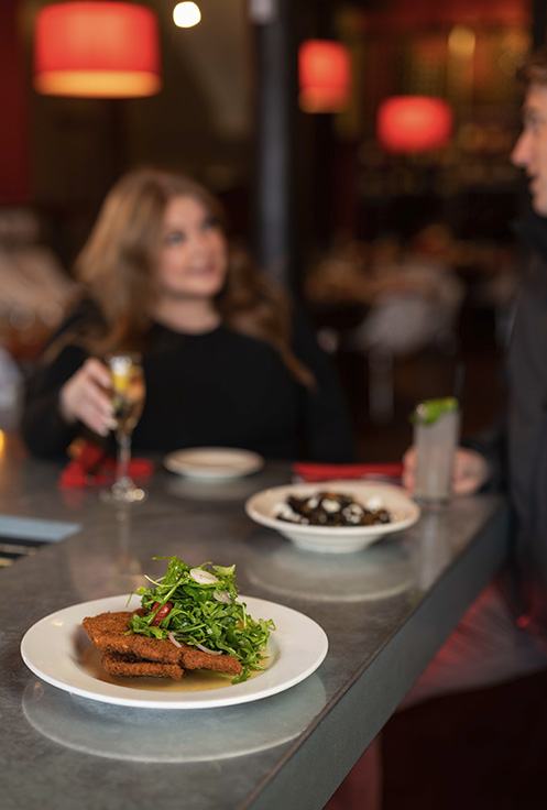 Chicken Milanese at Tappo Restaurant